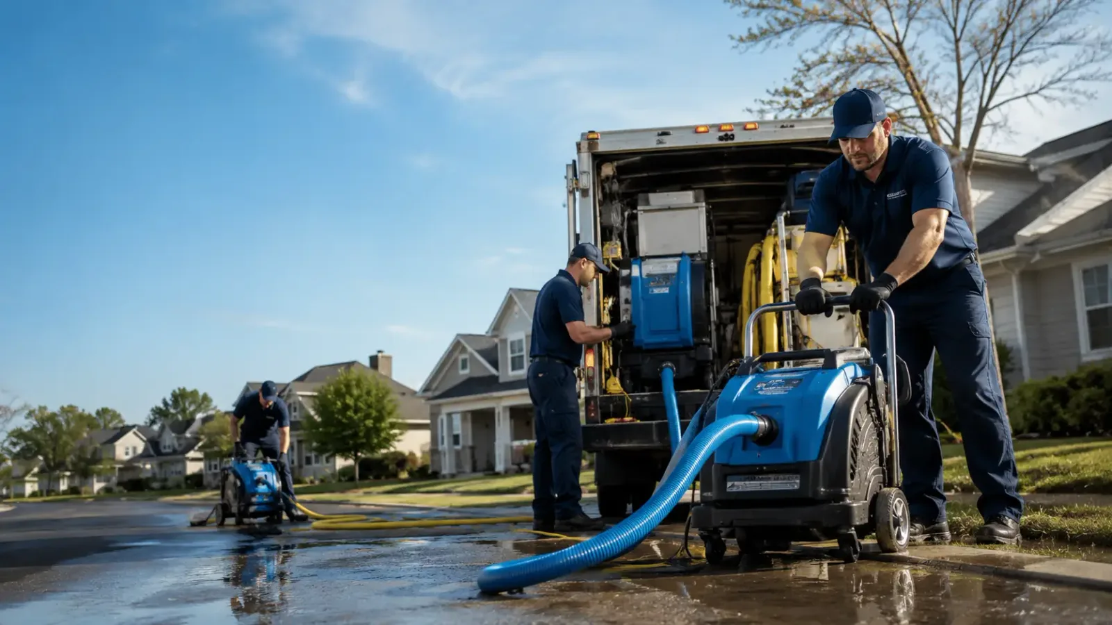 Flood Damage Cleanup in Lohn, TX
